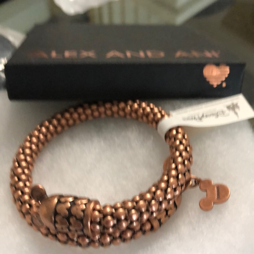 Alex & Ani Disney Parks Wrap Rose Gold Gift Of Wisdom